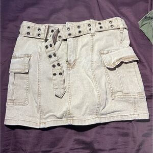 Sincerely Jules Cargo Miniskirt • size 1-2